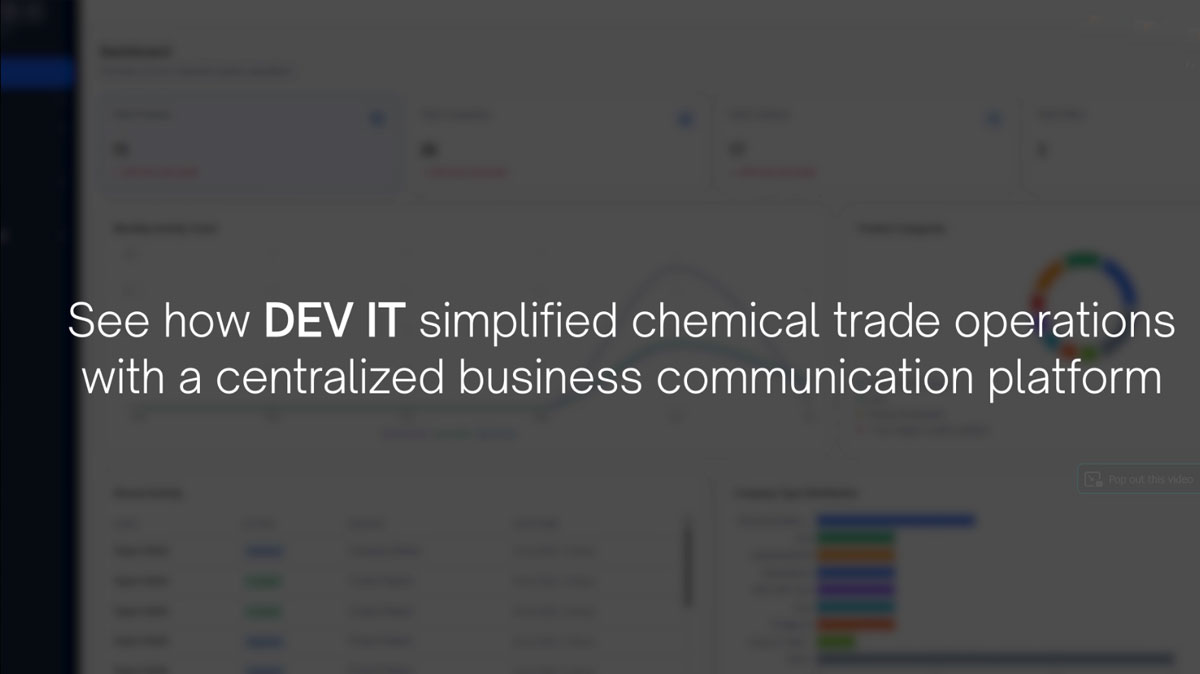 Transformin Chemical Trade Operations